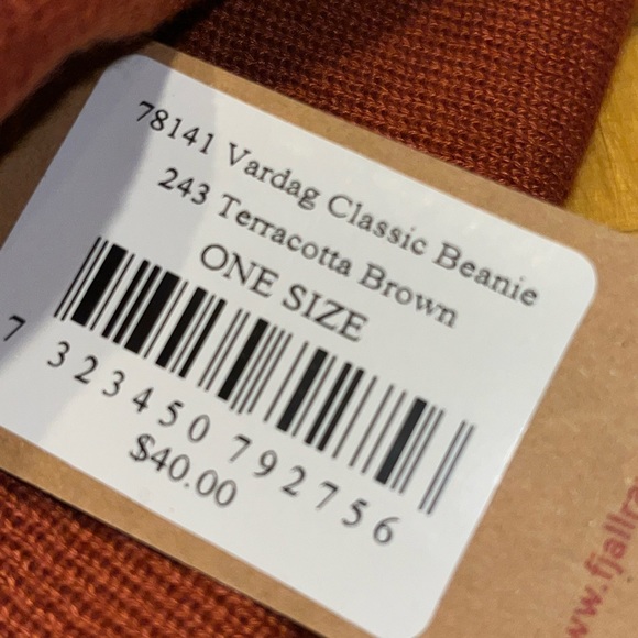 Fjallraven Kanken Terra-cotta Brown Beanie NWT LAST ONE main image 4